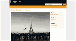 Desktop Screenshot of joongel.com